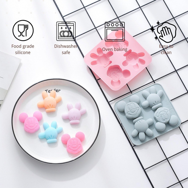 Mouse Silicone Cake Mold Ice Cream Mold Candy Tray Suitable for Mousse, Cake Dec gallery