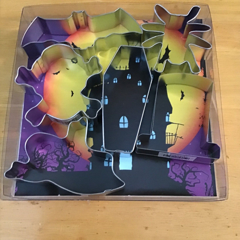 Halloween Cookie cutters. New in original package.