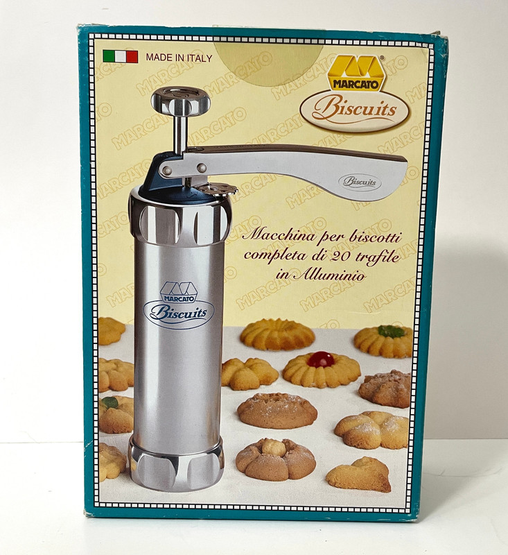 Marcato Biscuits Cookie Press Italy 20 Discs - Complete Set (see photos) gallery