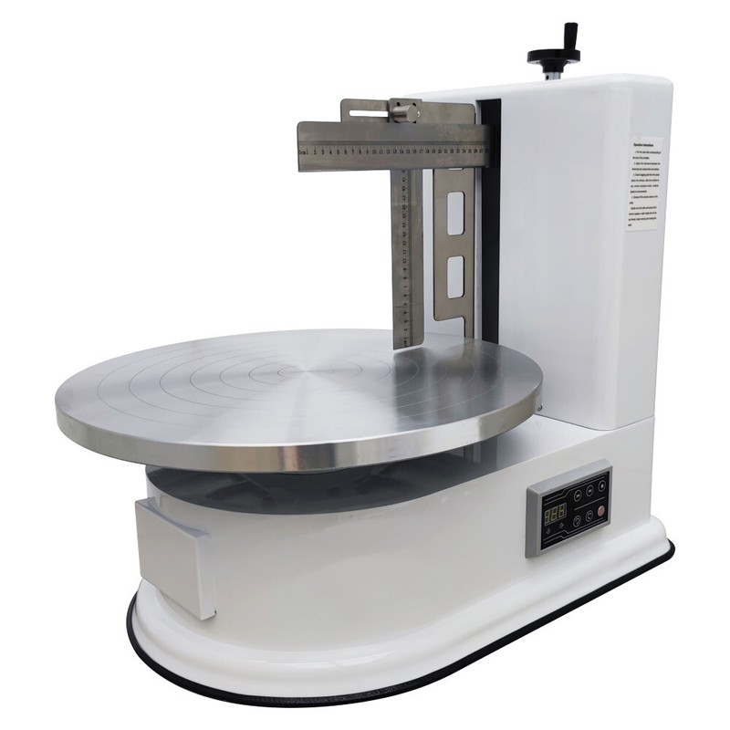 White Automatic Cake Spreading Machine Electric Cake Spreading Machine 110V 60W gallery