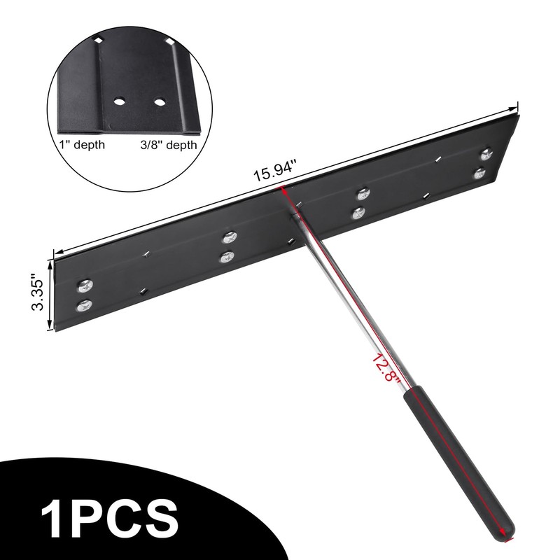 Qlvily 16-Inch Sheet Metal Folding Depth 3/8 1 Sheet Metal Bender Handle For gallery