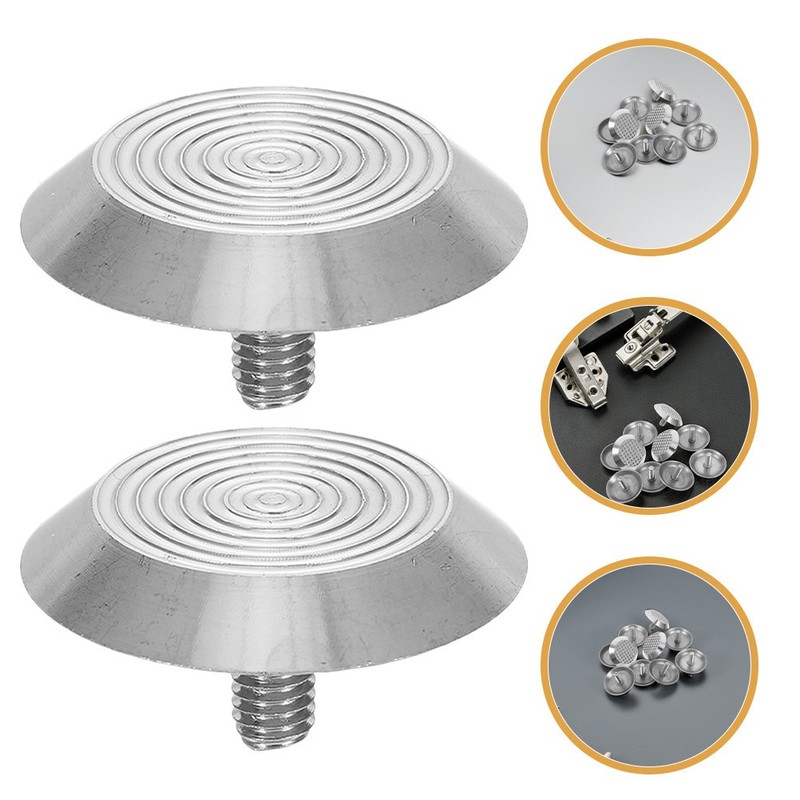 20 Pcs Walkway Tactile Indicators Blind Paving Nail Stud Nonslip Sidewalk Studs gallery