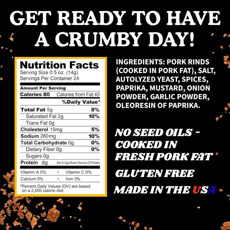 Pork King Good Low Carb Keto Diet Rind Breadcrumbs! 12 Ounce (Pack of 1) gallery