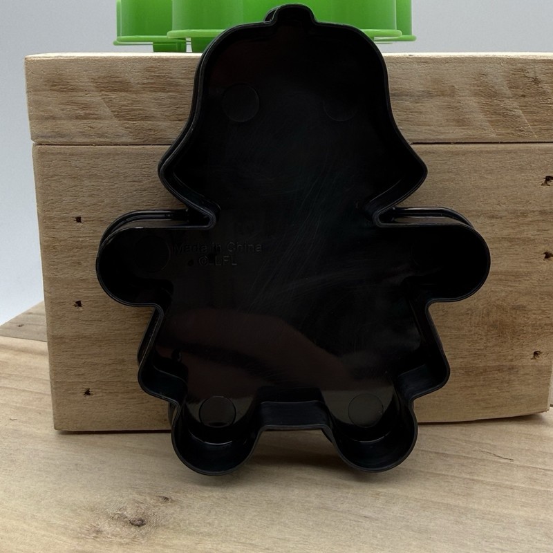 ThinkGeek 2006 Disney Star Wars Cookie Cutters Yoda Darth Gingerbread Man EUC gallery