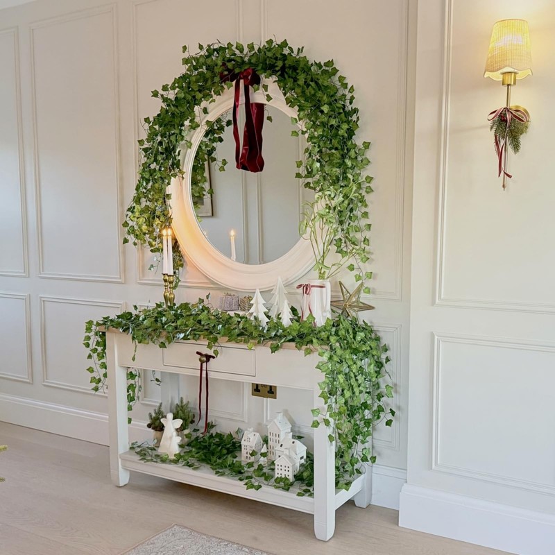 Cqure 48 Pcs 336Ft Artificial Ivy Fake Vinesivy Garland Greenery Garland Fake gallery