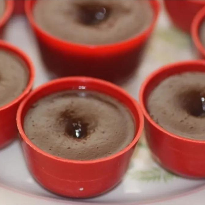 Puto Mold Talam Pichi Kutsinta Lompang Red Color 36 pieces 4.5cm Kueh Small Size gallery