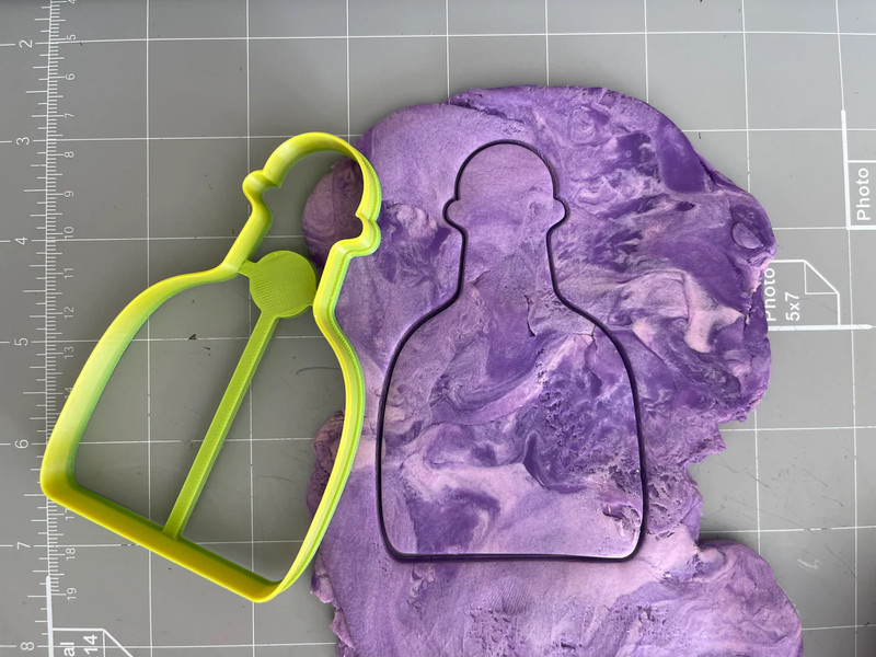 Drinking Bottle Outline Cookie cutter gallery