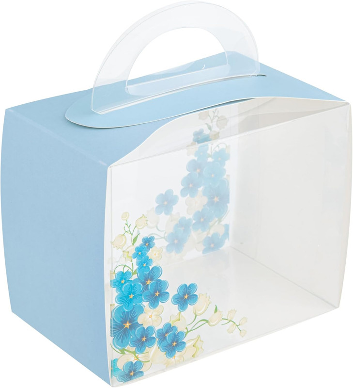 -5 Inch X 3.25 Inch Individual Cupcake Boxes, 100 Disposable Cupcake Display Box gallery
