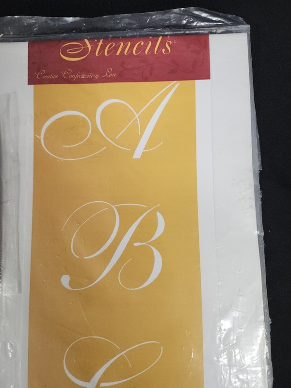 Stencil Set For Cake Or Painting Designer Stencils gallery