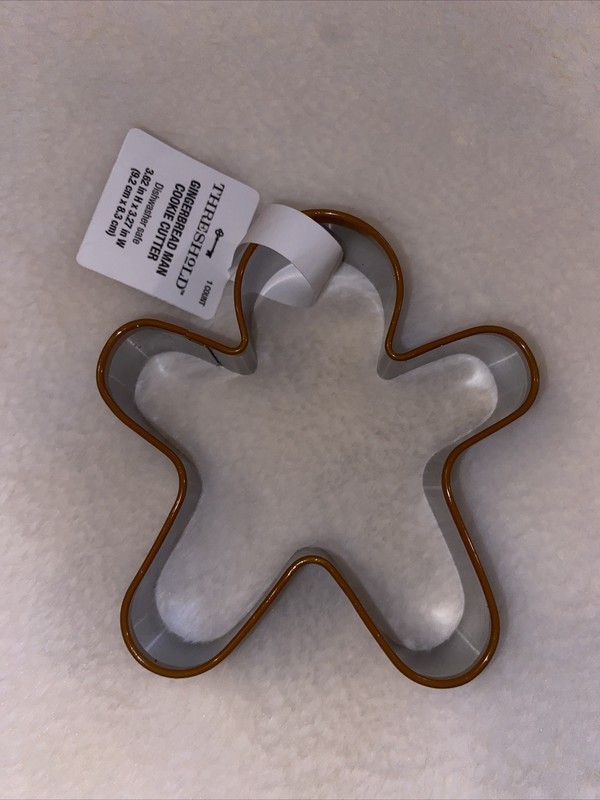 Threshold Target Cookie Cutter Gingerbread Man Christmas Stainless Steel Baking gallery
