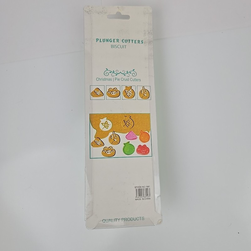 Angry Bird plunger cookie cutter stamp set - biscuits pie crust - NEW SHIPS FREE gallery