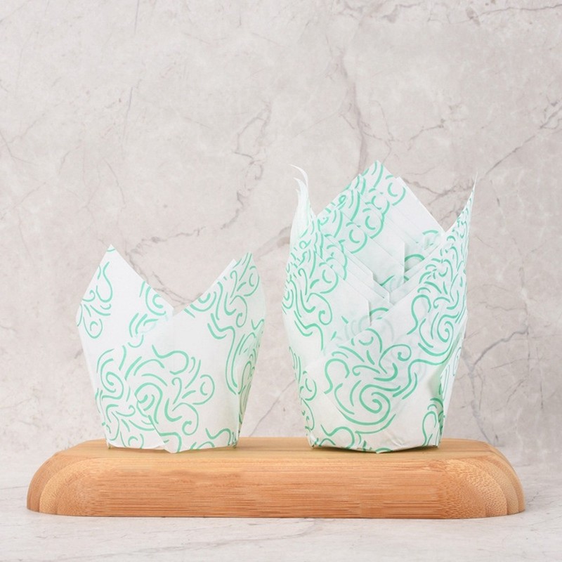 50PCS Newspaper Cupcake Liner Baking Cup for Wedding Party Muffin Cupcake5702 gallery