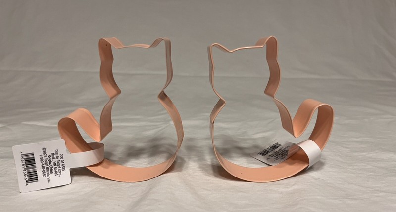 Threshold Cat kitty shaped Cookie Cutter birthday party 4″ x 3″