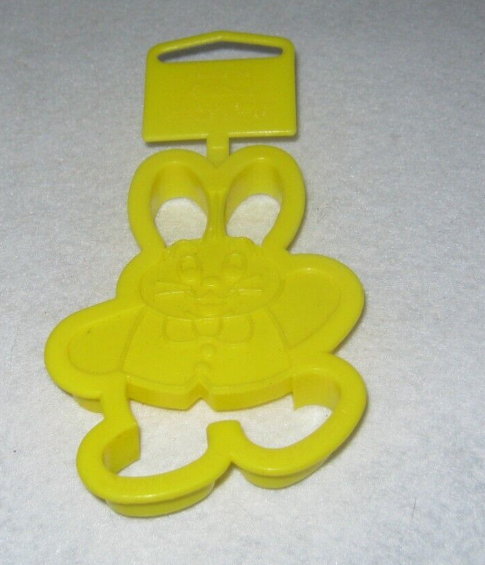 Wilton – Plastic Cookie Cutter – Bunny with Bow Tie (Full Body)- Small Size –