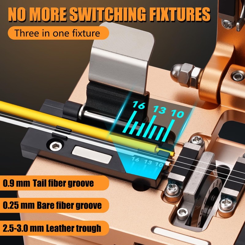 Trileria S09 High Precision Optical Fiber Tungsten Steel Blade 58000 Cuts gallery