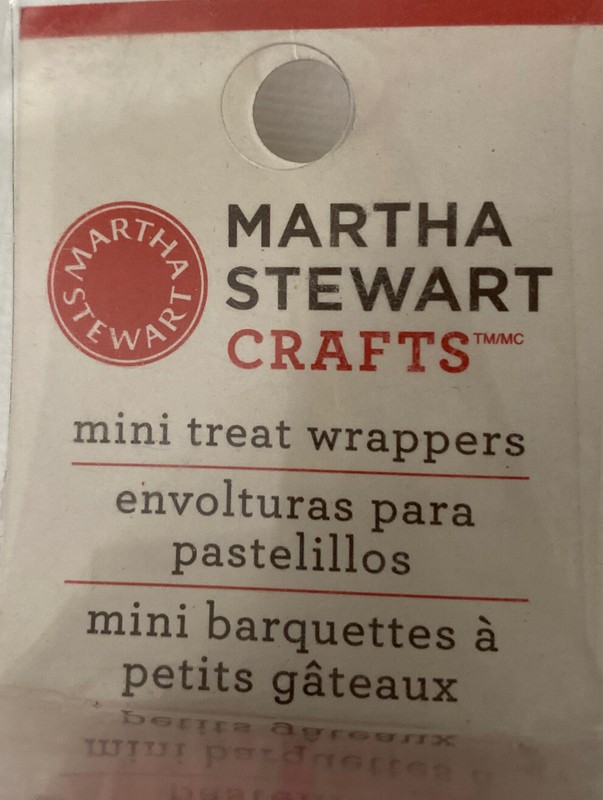 MINI CHRISTMAS TREAT WRAPPER(72pc)Martha Stewart•Tree•Holly•Muffin•Candy•Holiday gallery