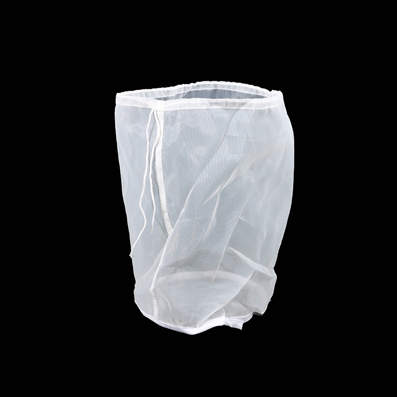 2Sizes 100 Mesh Beer Nylon Strainer Filter Bag Reusable Mesh Net Strain Bar Tool