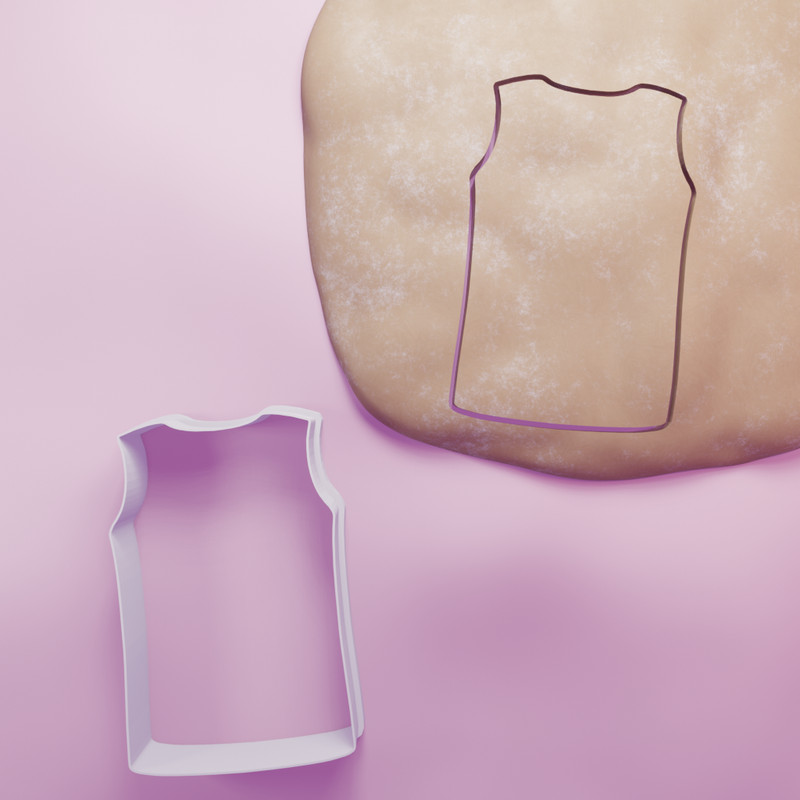 Basketball Jersey cookie cutter