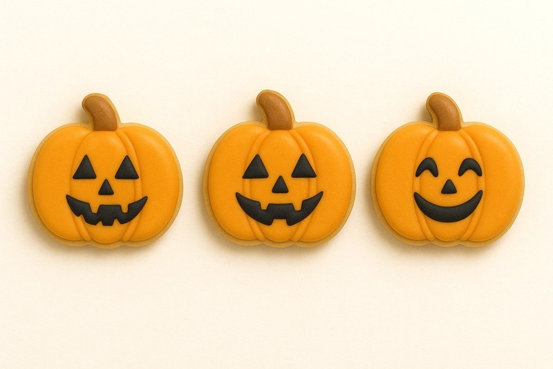 Mini Pumpkin 1.5'' Cookie Cutter Fall Halloween Farmers Market Thanksgiving Pie gallery