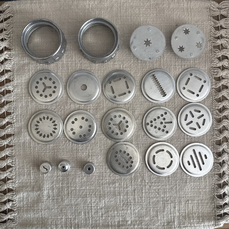VINTAGE SAWA 2000 DELUXE METAL COOKIE PRESS DECORATOR GUN SWEDEN NOT COMPLETE gallery