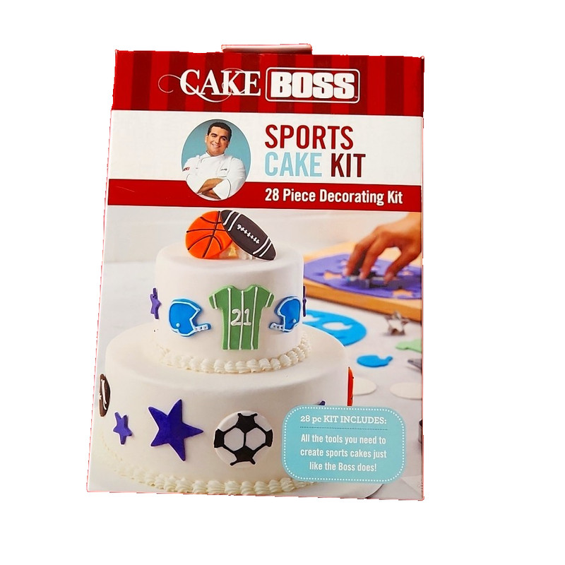 Cake Boss 28 pc Sports Cake Set, New in Box