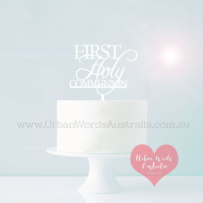First Holy Communion – Cake Topper