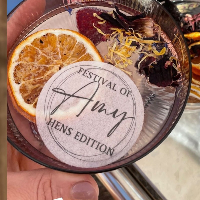 I Do Crew Hens Bachelorette Wedding Engagement Edible Cocktail Drink Toppers gallery