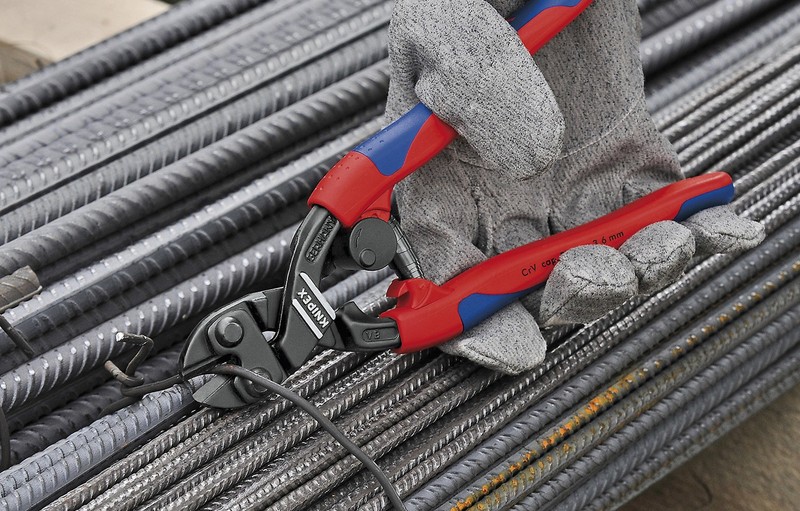 KNIPEX 71 12 200 Comfort Grip SBA High Leverage Cobolt Cutters with Spring gallery