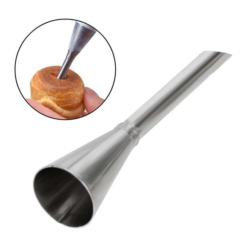 3Pcs Cream Puff Pastry Nozzle Cupcake Filling Tube Cream Cake Piping Tips Tools gallery