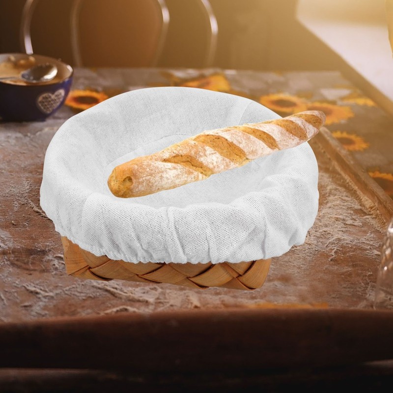 4 Pcs Baking Dough Basket Cover Covers for Sourdough Bread Proofing Liner Cloth gallery