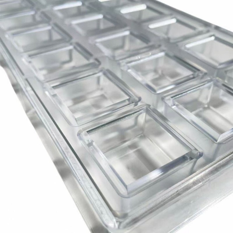 Square Chocolate Making Mould Polycarbonate Chocolate DIY Mold 21 Cavities Candy gallery