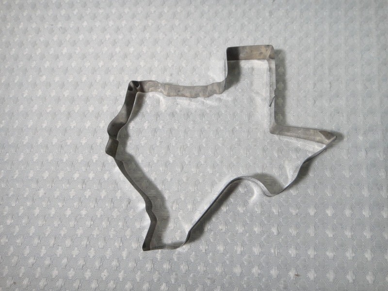Texas Thin Metal Cookie Cutter Kitchen Tool State gallery