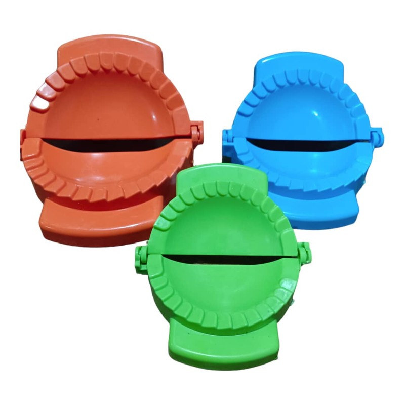 3Pcs/Set DIY Plastic Dumpling Pierogi Empanada Skin Maker Mould Dough Press