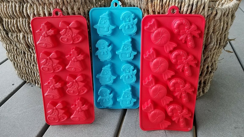 Silicone Mold Chocolate Candy Penguin Bells Ice Cube Candy Soap Candle Wax Melts