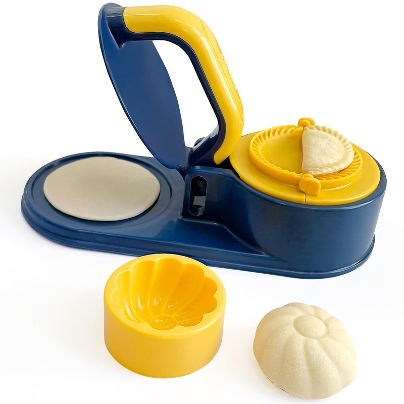 3 in 1 Dumpling Maker Machine, Dough Presser Dumpling Press Wrapper, Home DIY…