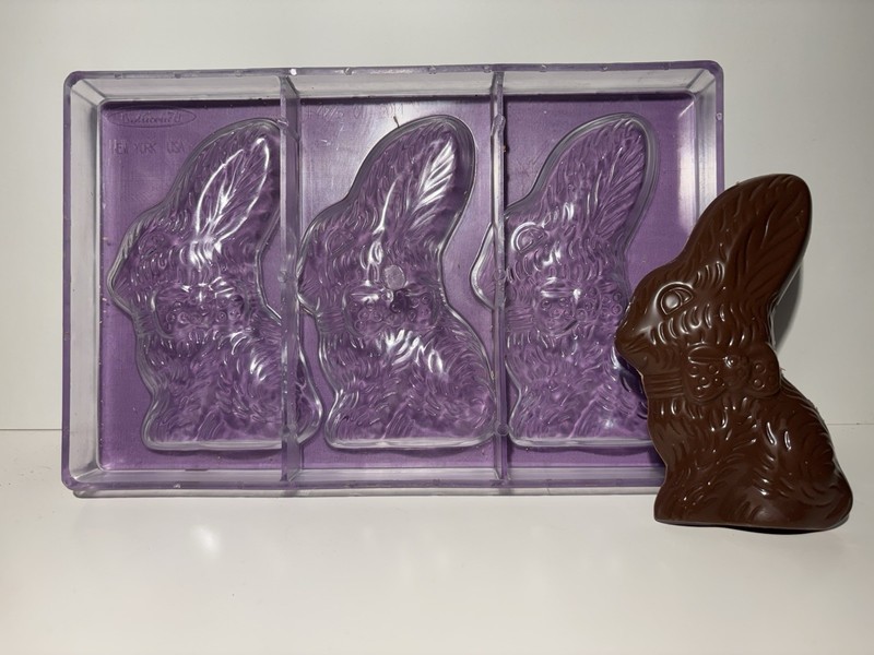 EASTER BUNNY! Professional Grade Polycarbonate Chocolate Mold. Micelli gallery
