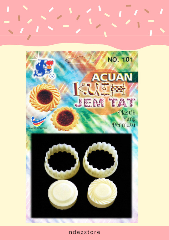 Pineapple Jam Tart Mold (Acuan Kuih Jem Tart) x1