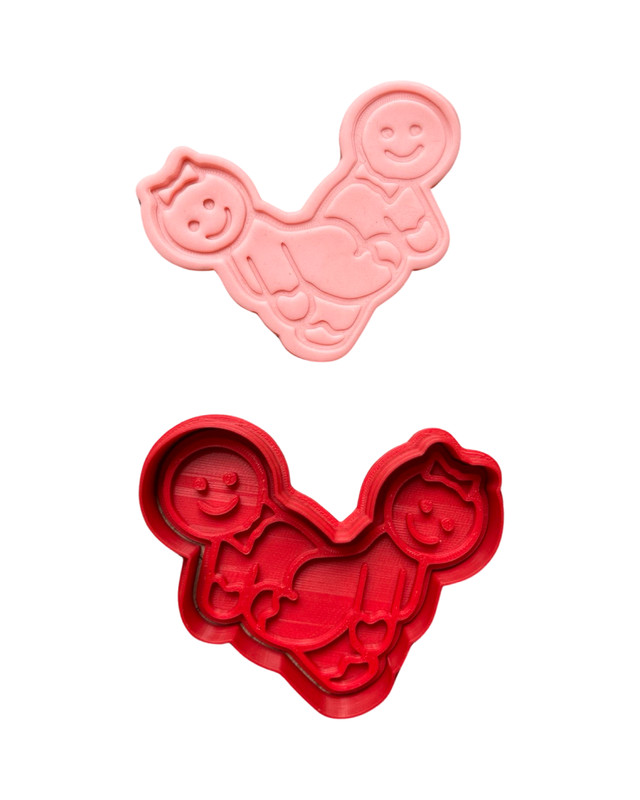 Naughty Ginger Bread Cookie Cutter Stamp gallery