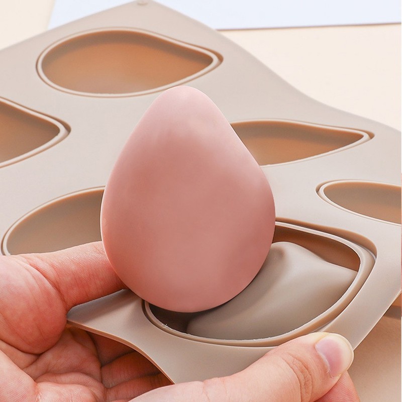 Mango Shaped Silicone Mold for Cake Mousse Chocolate Pudding French Dessert gallery