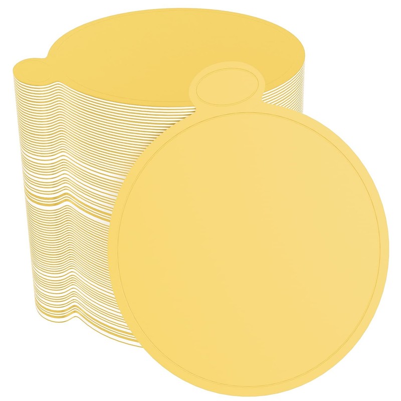 100 PCS Gold 3.1 Inch Mini Cake Boards Mousse Cupcake Base Cardboard 8cm