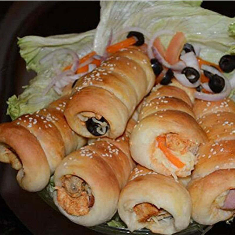Non-Stick Cream Cannoli Tubes, 19 Pcs Stainless Steel Cream Horn Molds Baking C gallery