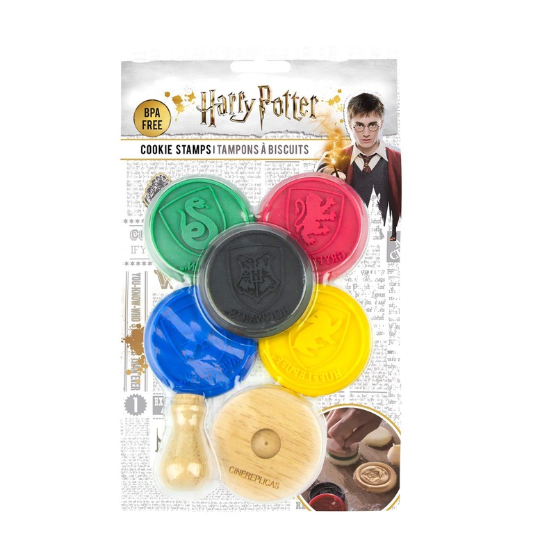 Harry Potter - Cookie Stamps - Set of 5 - Official - All Hogwarts House gallery