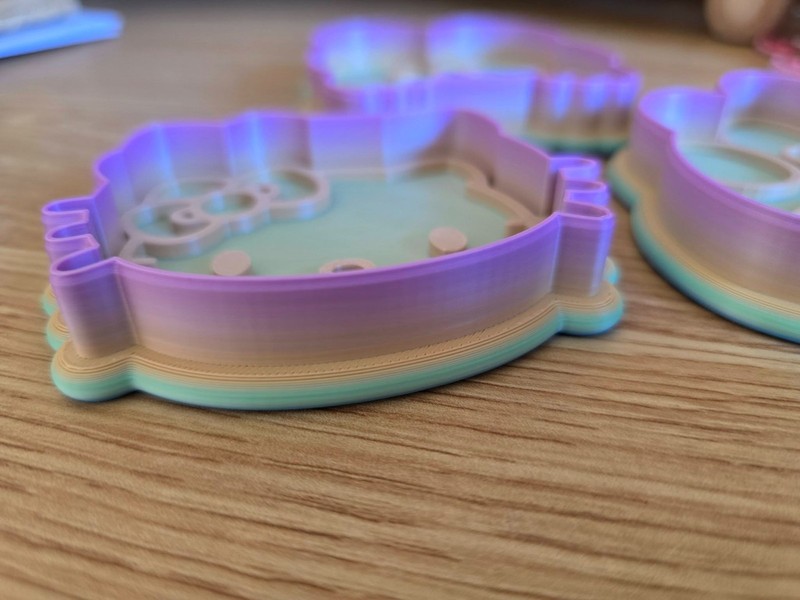 Sanrio 3D Printed Stamp And Cutter Set for cookies or playdoh gallery