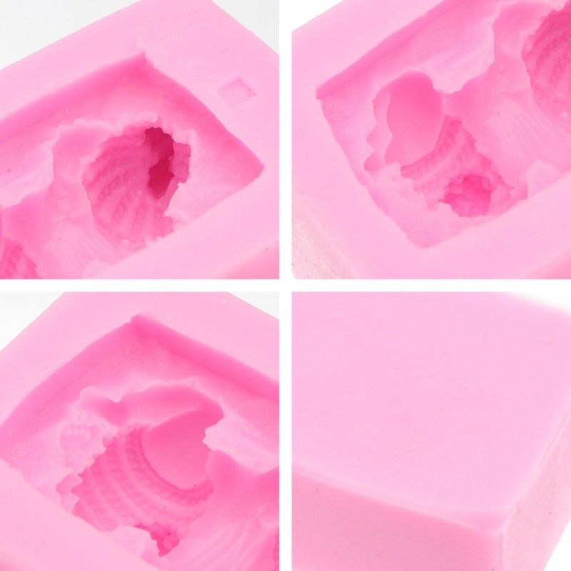 Sleeping Baby Fondant Mold Handmade Soap Mold Decoration ( ) Baking Cake Mold gallery