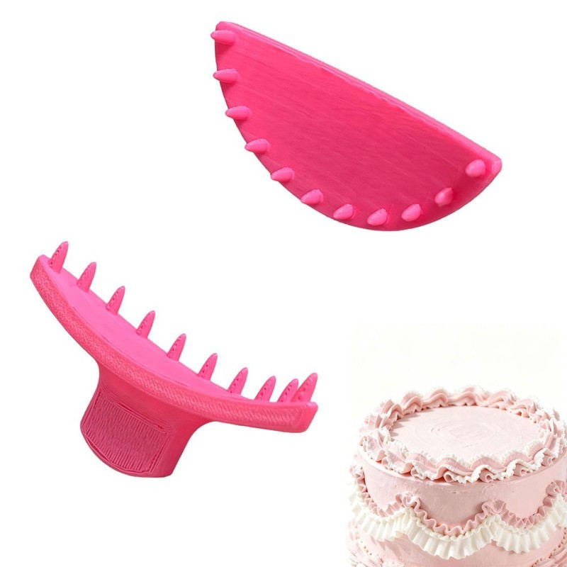 2pc Cake Arch Guide Tool Guide Tool Pleat Guide Template Tool Cake Pleat AE gallery