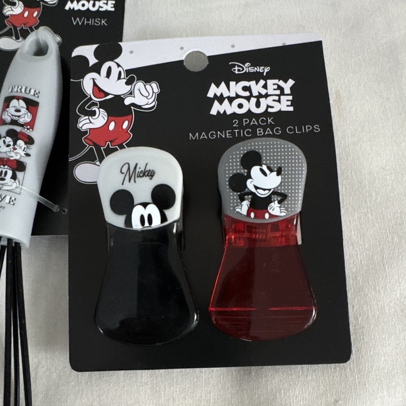 Disney Mickey Mouse Kitchen Lot Silicone Mold Tray Chip Clips Spatula whisk gallery