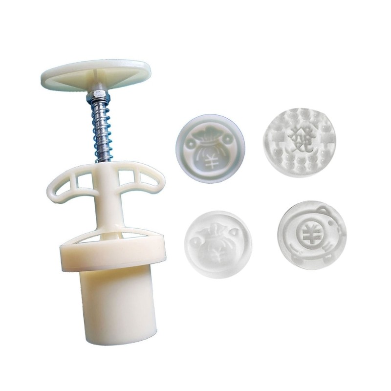 Moon Cake Molds Cookie Stamp Chinese New Year Moon Cake Maker for Make Cookie
