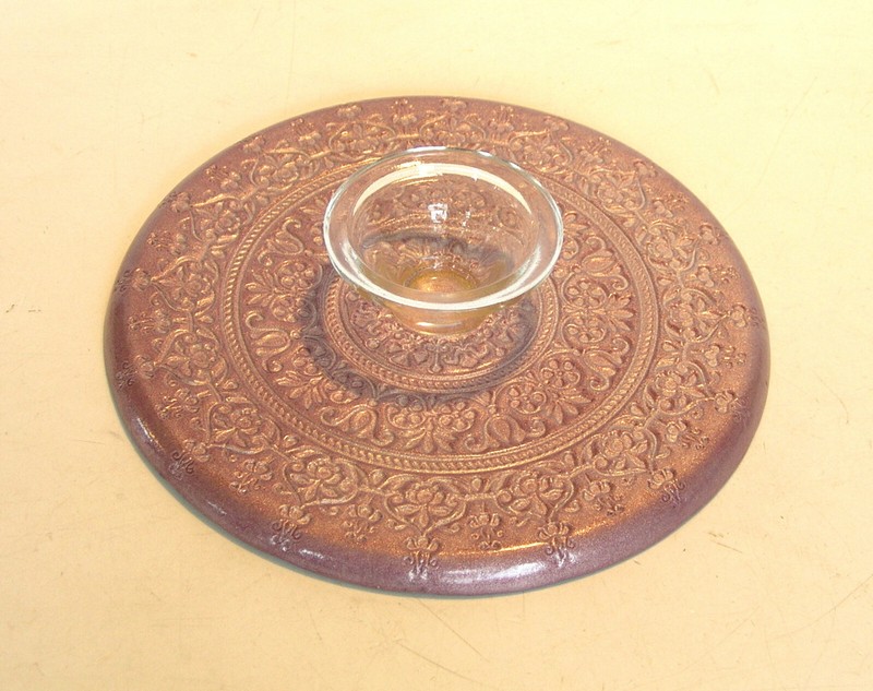 Pink and Purple Luster Mini Cake Stand gallery