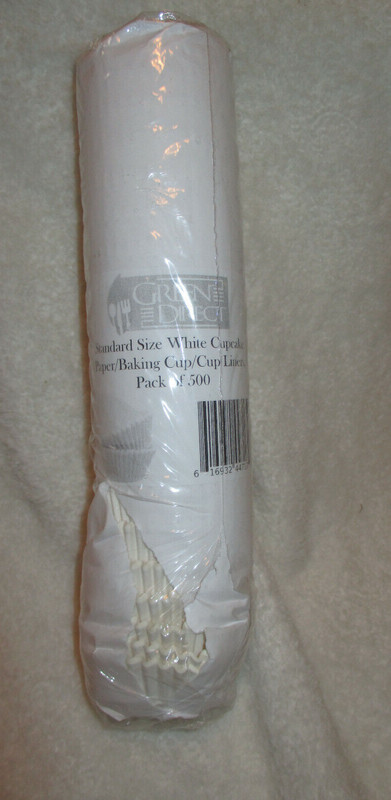 Standard Size White Cupcake Papers~Pack of 500~Greene Direct gallery