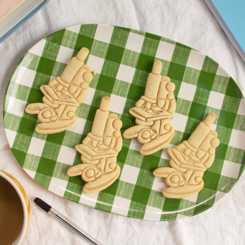 Microscope Cookie Cutter - Science laboratory microbiology chemists scientist gallery